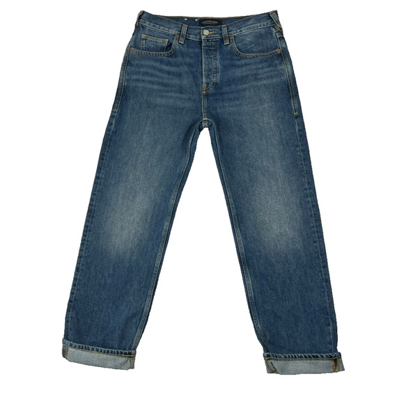 Scotch & Soda Mens Jeans 30/32 The Vert Medium Wash Straight Leg Organic Cotton